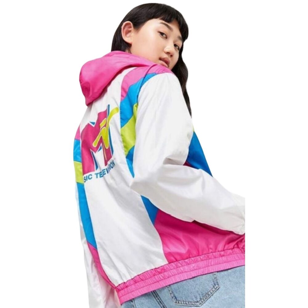 MTV Anorak Graphic Windbreaker